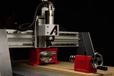 can a axiom cnc machine accept a vertical vise|4th axis vise machining.